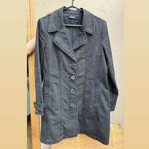 Eric Alexandre Black Jean Jacket - size 8